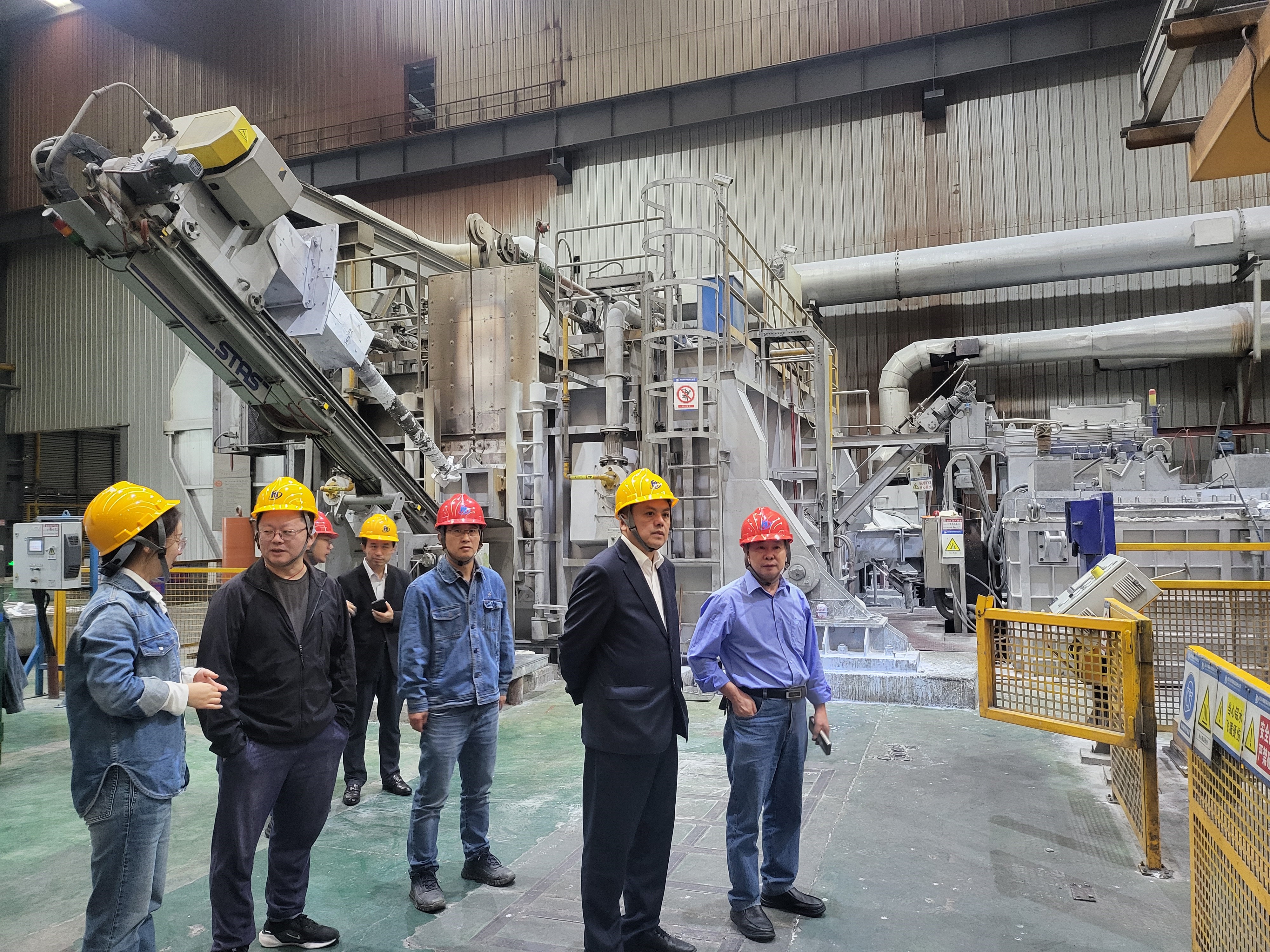 福建省工控集团领导到福蓉科技调研并督导安全生产